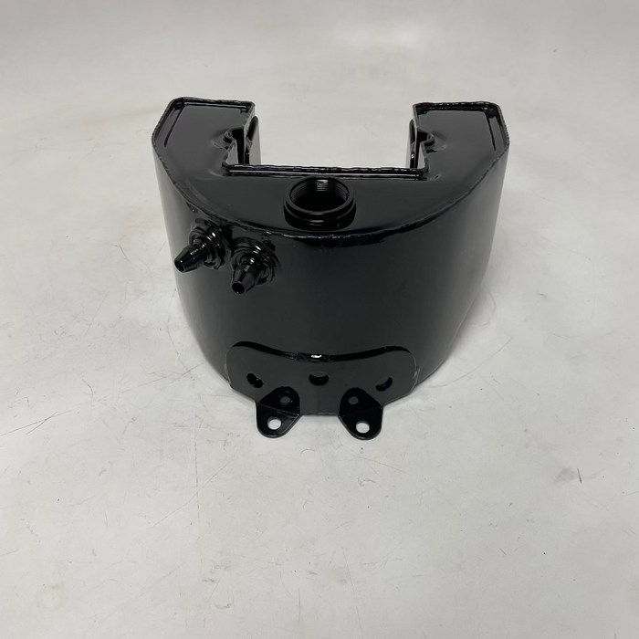 SCRATCH & DENT - Replica Panhead Knucklehead TT Bobber Short Oil Tank - Black
