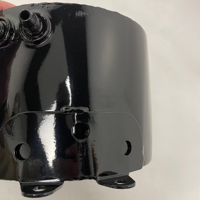 SCRATCH & DENT - Replica Panhead Knucklehead TT Bobber Short Oil Tank - Black