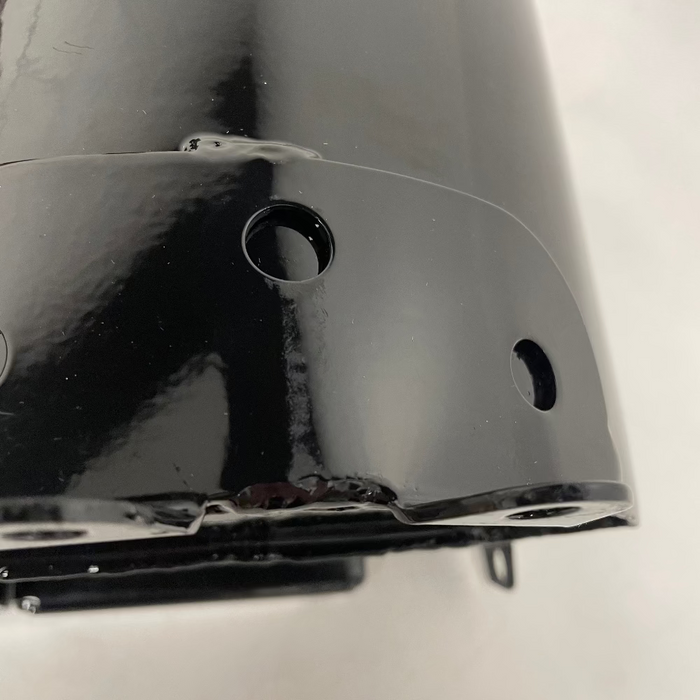 SCRATCH & DENT - Replica Panhead Knucklehead TT Bobber Short Oil Tank - Black