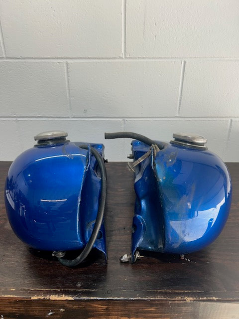 USED - Harley Shovelhead Split Fat Bob Tanks