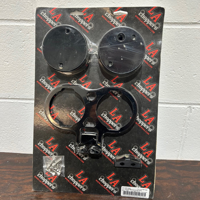 OPEN BOX - LA Choppers Gauge Mount for Performance Risers