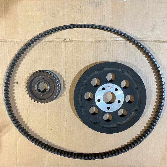 USED - Sportster Drive Pulley Set With Belt