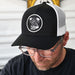 Knucklehead Woven Patch Hat- Black/White

This hat features the Knucklehead motor on a Black/White YP Classics 5 panel retro trucker cap.

Structured 5-Panel
Permacurv Visor, Mid-profile
Sewn in Eau Claire, WI USA