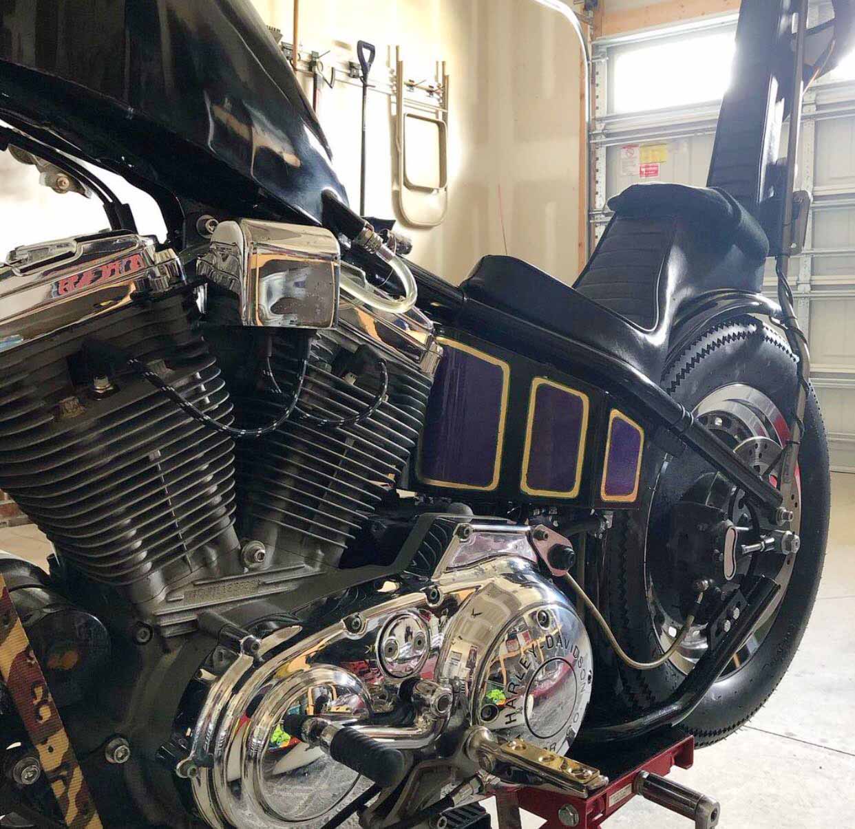 Throttle Addiction deluxe weld on hardtail sportster chopper kit for 1982-2003 Sportster