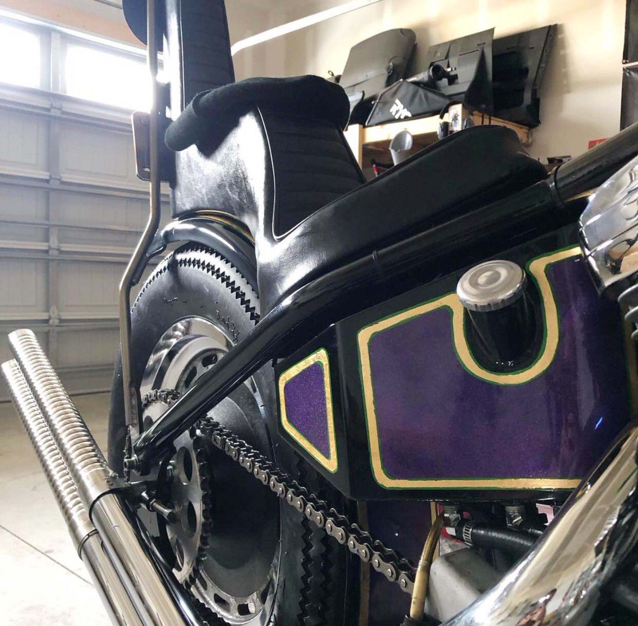 Throttle Addiction deluxe weld on hardtail sportster chopper kit for 1982-2003 Sportster