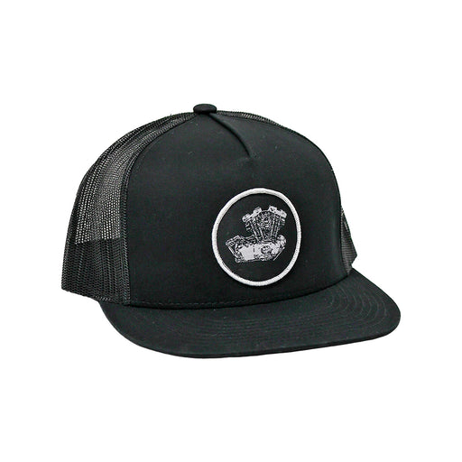 Ironhead Sportster Woven Patch Hat- Black

This hat features the Ironhead Sportster motor on a Black YP Classics 5 panel trucker cap.

Structured 5-Panel
Flat bill, high-profile
Sewn in Eau Claire, WI USA