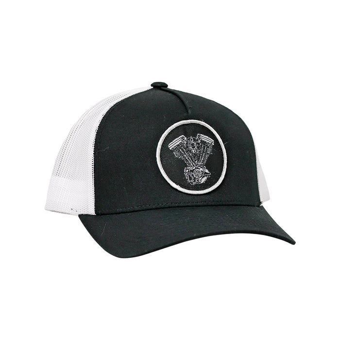 BT Evo Woven Patch Hat - Black/White

This hat features the BT Evo motor on a Black/White YP Classics 5 panel retro trucker cap.

Structured 5-Panel
Permacurv Visor, Mid-profile
Sewn in Eau Claire, WI USA