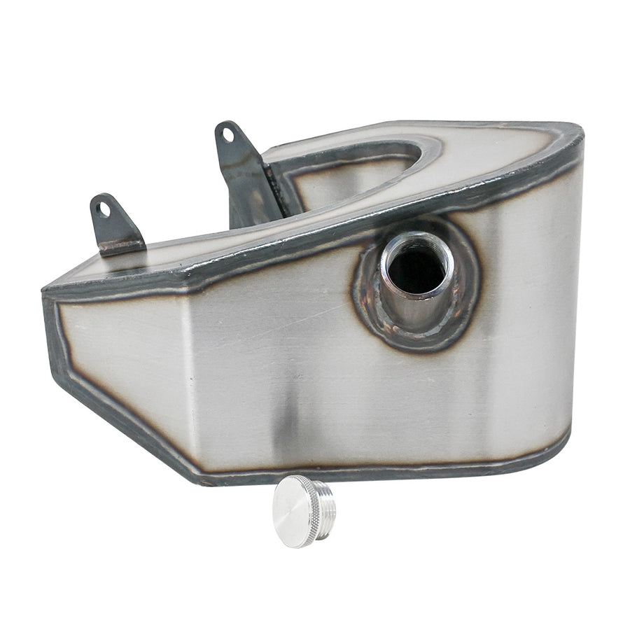 raw metal sportster hardtail oil tank