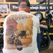 Vintage harleys revived cream shirt