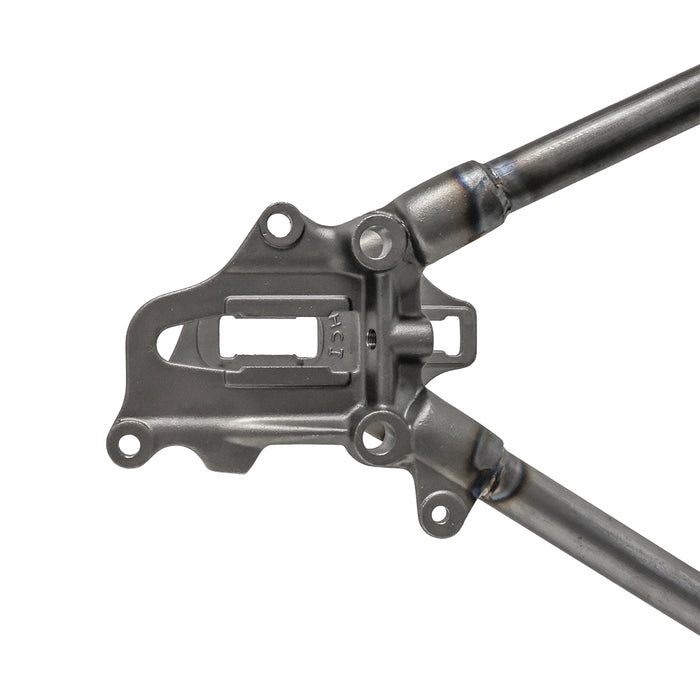 shovelhead hardtail frame on white background