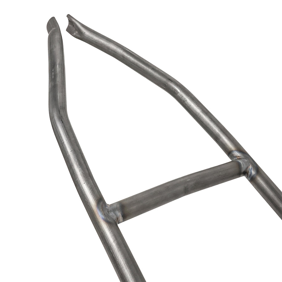 shovelhead hardtail frame on white background