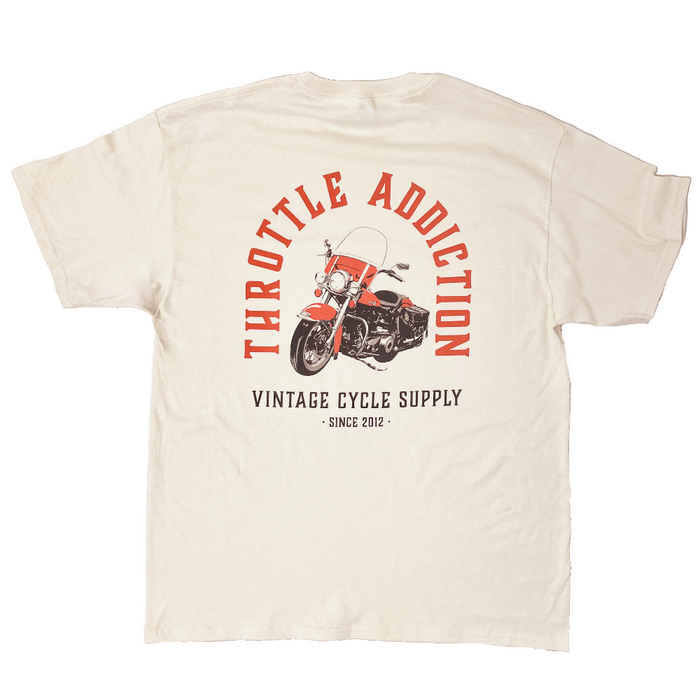 TA12 Giveaway Shirt - Throttle Addiction Vintage Cycle Supply