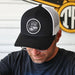 Unit Triumph Woven Patch Hat - Black/White

This hat features the Unit Triumph motor on a Black/White YP Classics 5 panel retro trucker cap.

Structured 5-Panel
Permacurv Visor, Mid-profile
Sewn in Eau Claire, WI USA