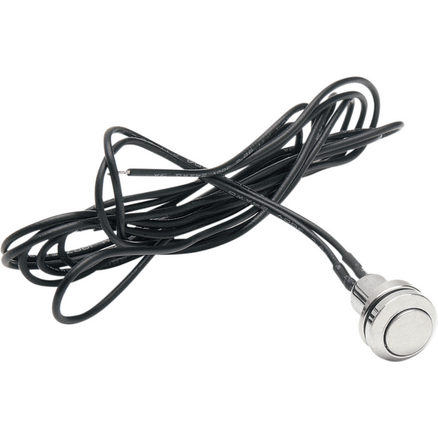 Mini Push-Button Switch - Chrome