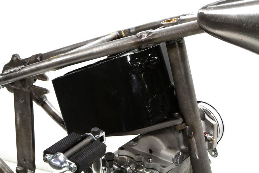 Replica Panhead Knucklehead TT Bobber Short Oil Tank - Black