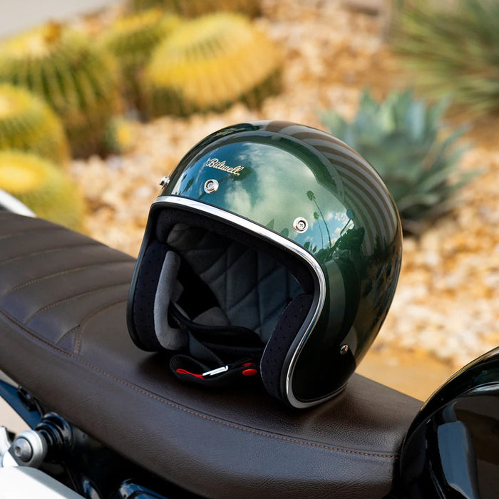 Biltwell - Bonanza Helmet - Metallic Sierra Green