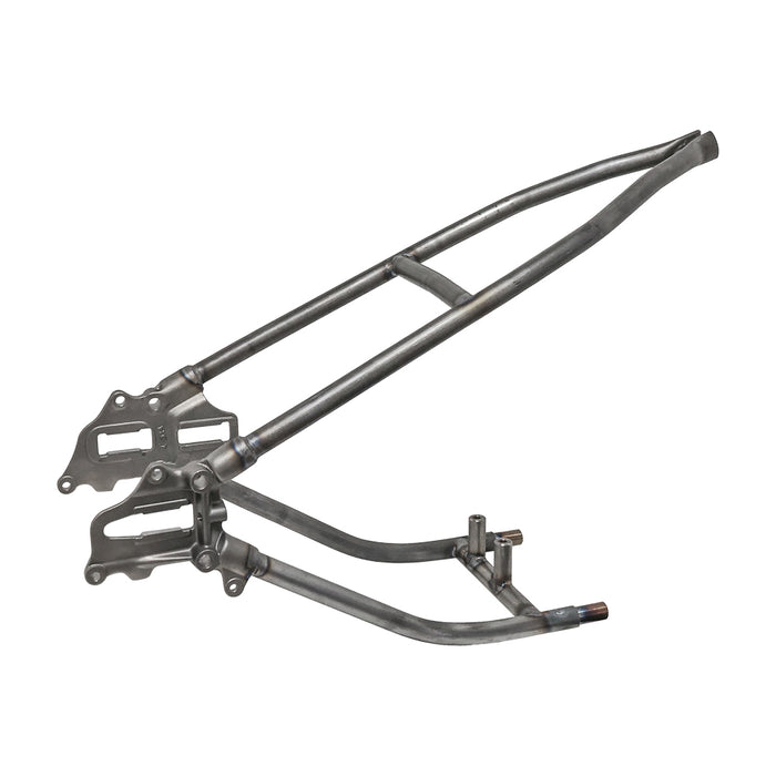 weld on shovelhead and panhead hardtail frame with cast axle plates