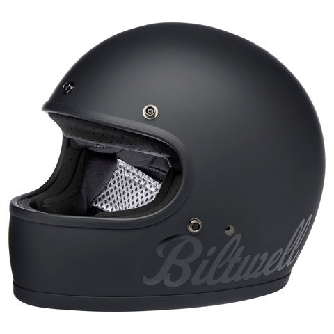 Biltwell - Gringo Helmet - Flat Black Factory