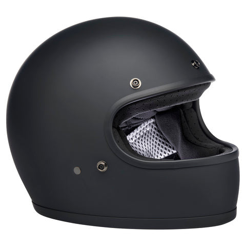 Biltwell - Gringo Helmet - Flat Black Factory