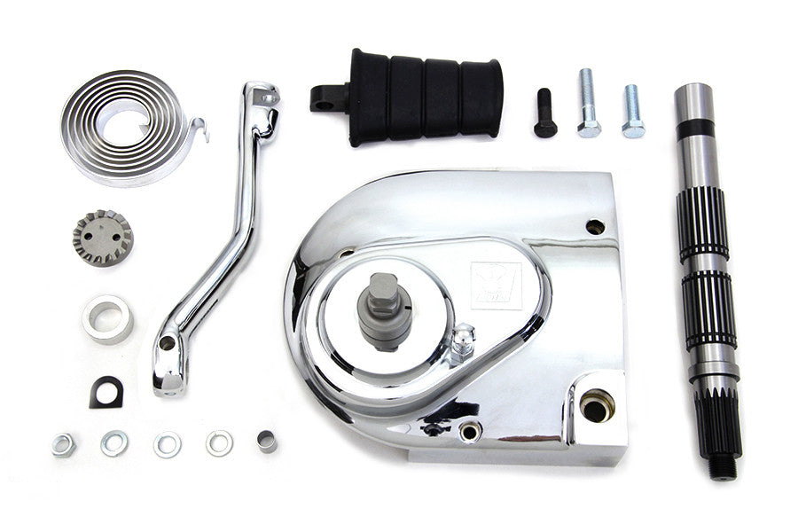 Kick Starter Conversion Kit '91'03 XL Sportster Chrome — Throttle Addiction
