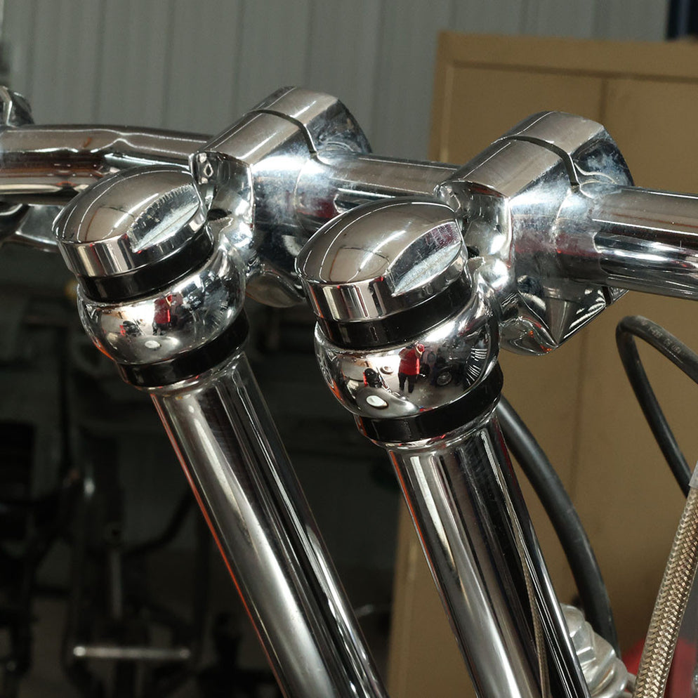 Dog Bone Riser Solid Bushing Kit Black Aluminum — Throttle Addiction