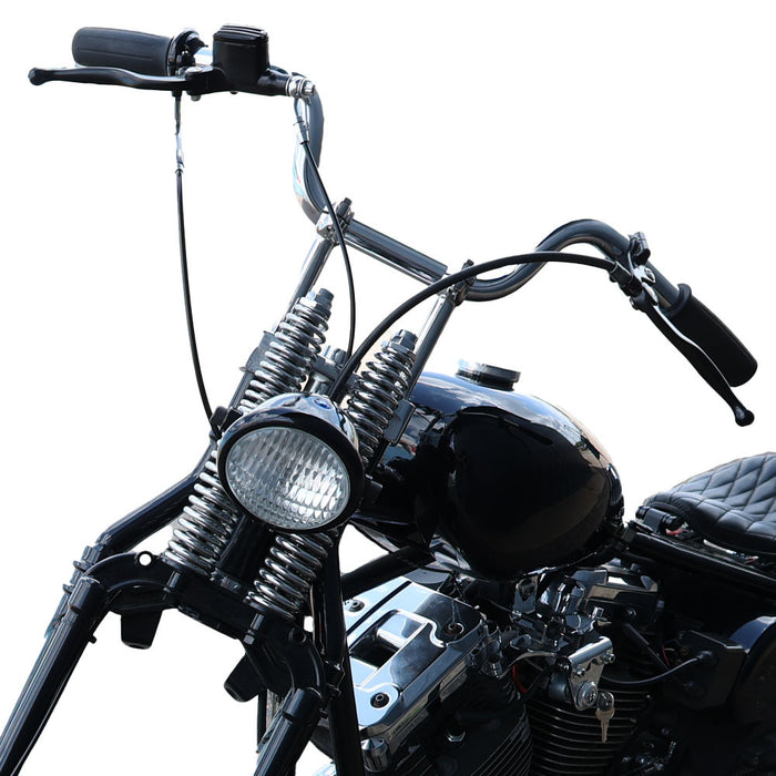 Vintage Hand Control Clutch Brake Lever Set - Harley -  Black