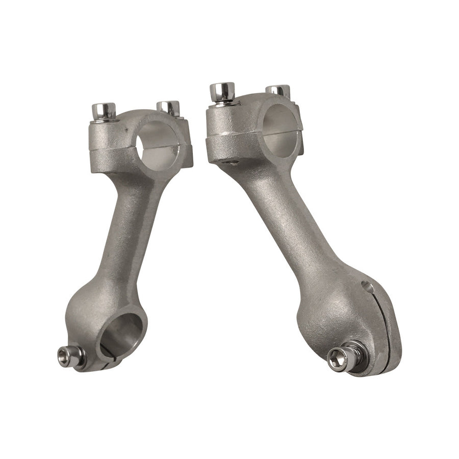 Stelling and Hellings Style Angled Risers