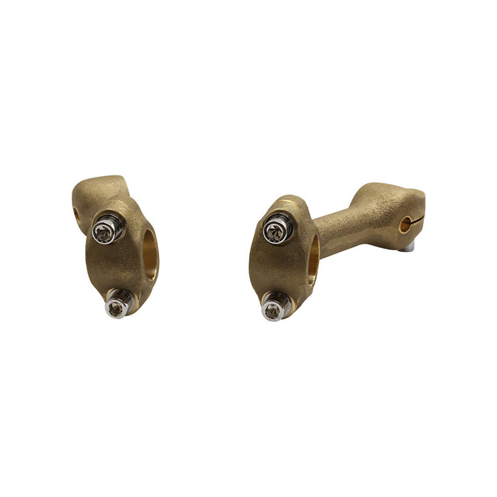 Stelling and Hellings Style Angled Risers - Bronze