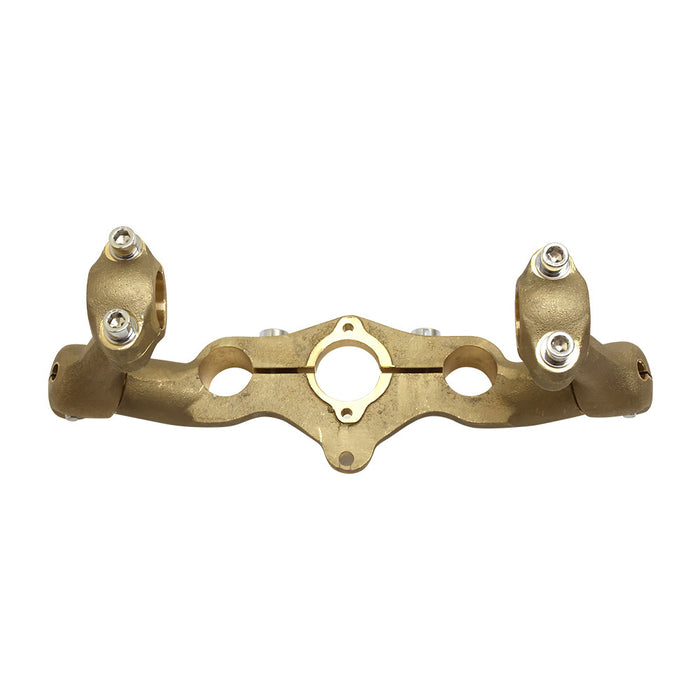 Stelling and Hellings Inline springer Top Clamp and Riser Set - Bronze - Standard Width