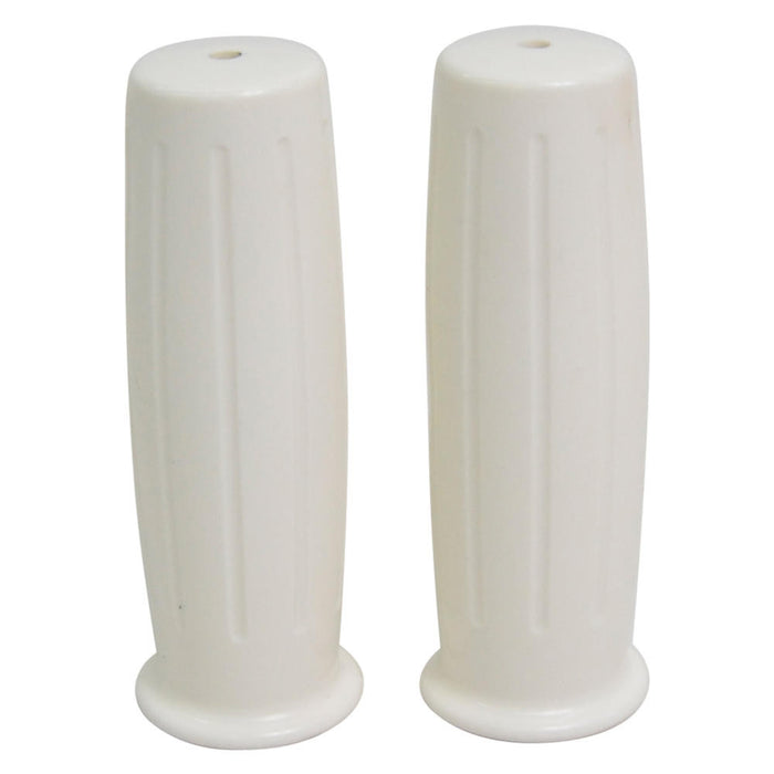 7/8" Amal Style Grips - White