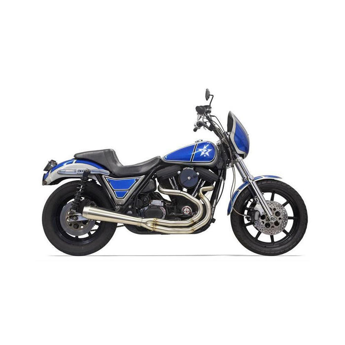 Bassani - High Horsepower Road Rage 2 into 1 Stainless Harley FXR
