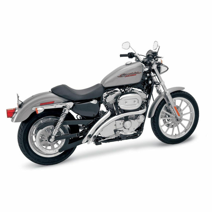Bassani - Radial Sweepers Exhaust - 2007-2013 Sportster XL - Chrome