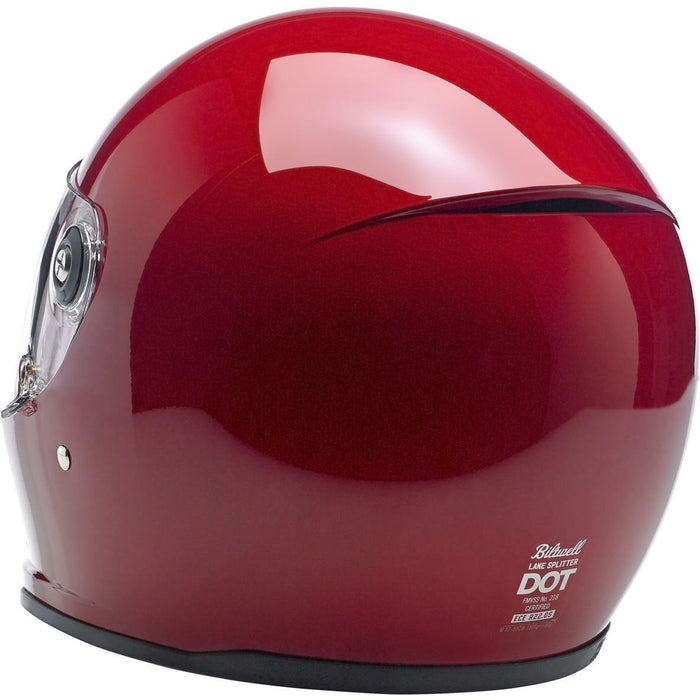 Biltwell - Lane Splitter Helmet - Gloss Blood Red
