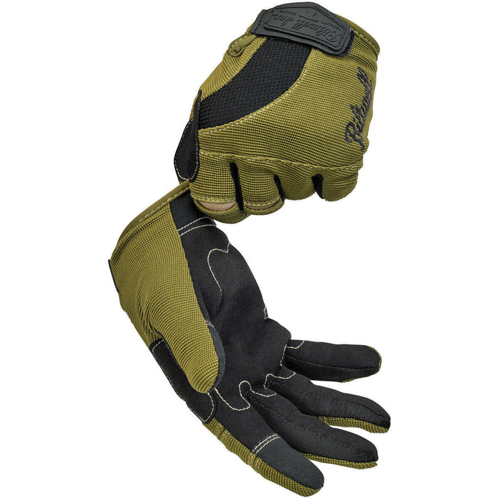 Biltwell - Moto Gloves - Olive/Black