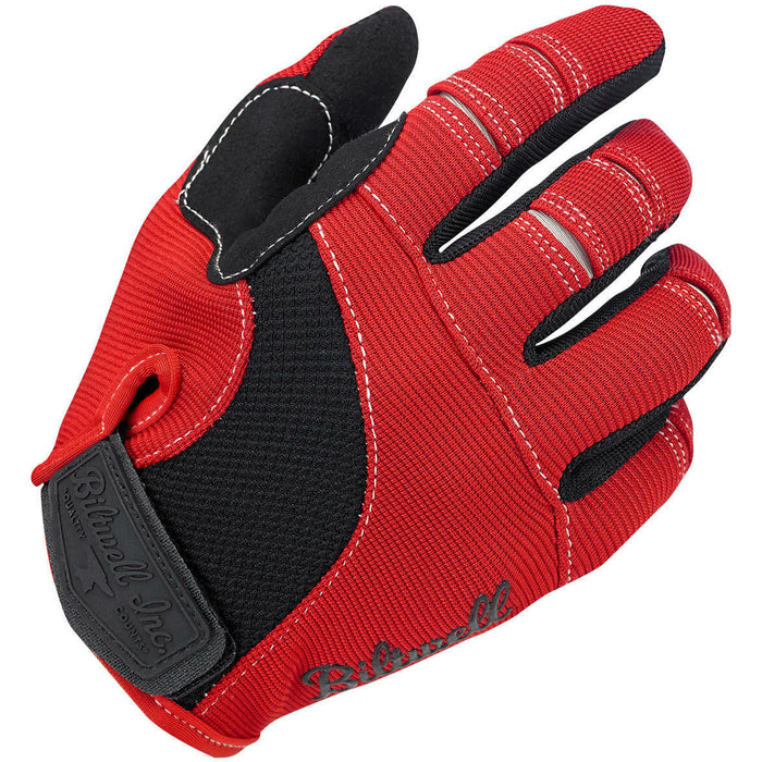 Biltwell - Moto Gloves - Red/Black/White