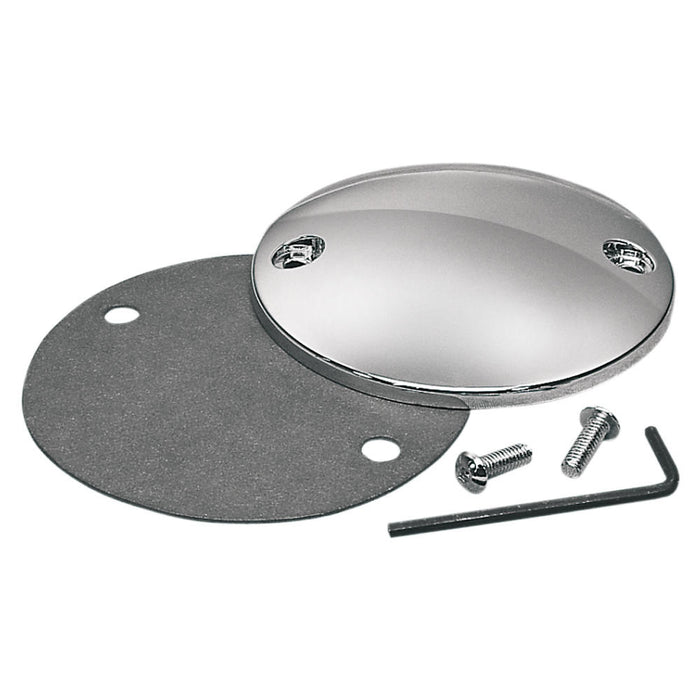 Chrome Point Cover Harley Sportster / Big Twin 2 Hole