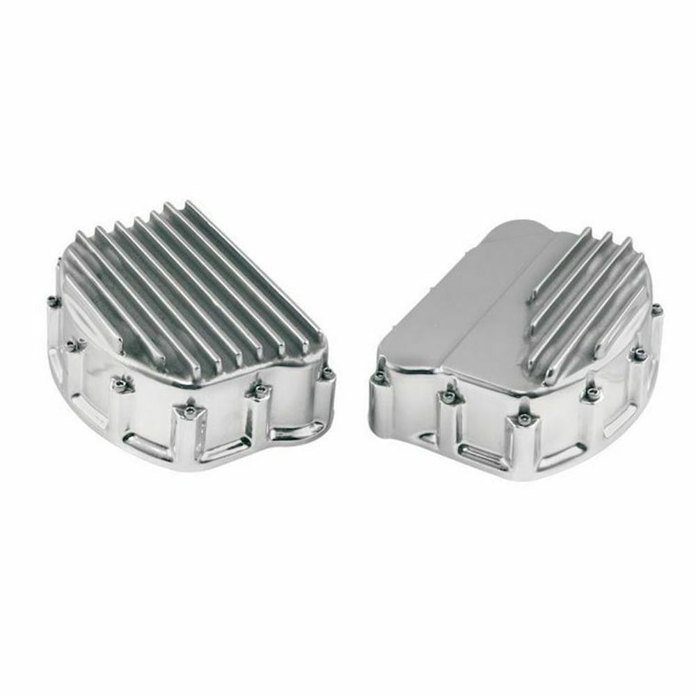 Custom Cycle Engineering - Panhead Finned aluminum Rocker Box Covers ...