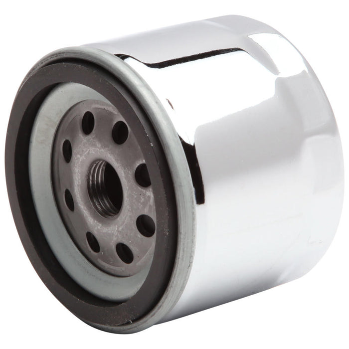 DRAG CHROME MAGNETIC RING OIL FILTER - 2.25"