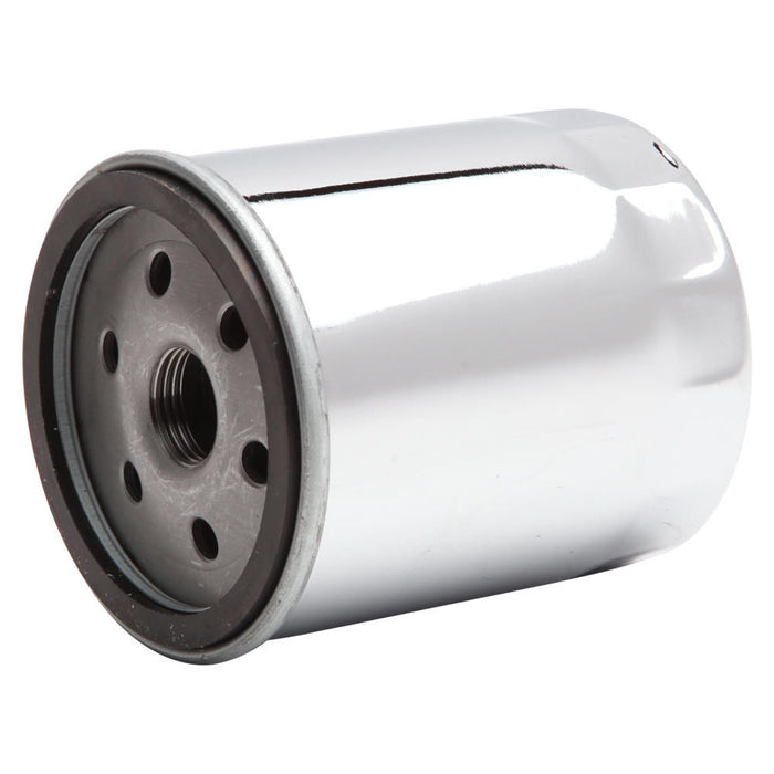 DRAG CHROME MAGNETIC RING OIL FILTER - Twin Cam