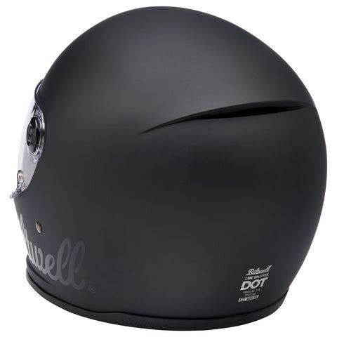 Biltwell - Lane Splitter Helmet - Flat Black Factory