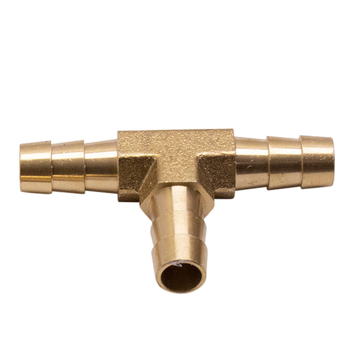 5/16" Hose Barb Tee Fitting - Brass