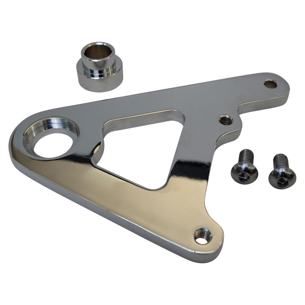 Hardtail Brake Caliper Bracket chrome — Throttle Addiction