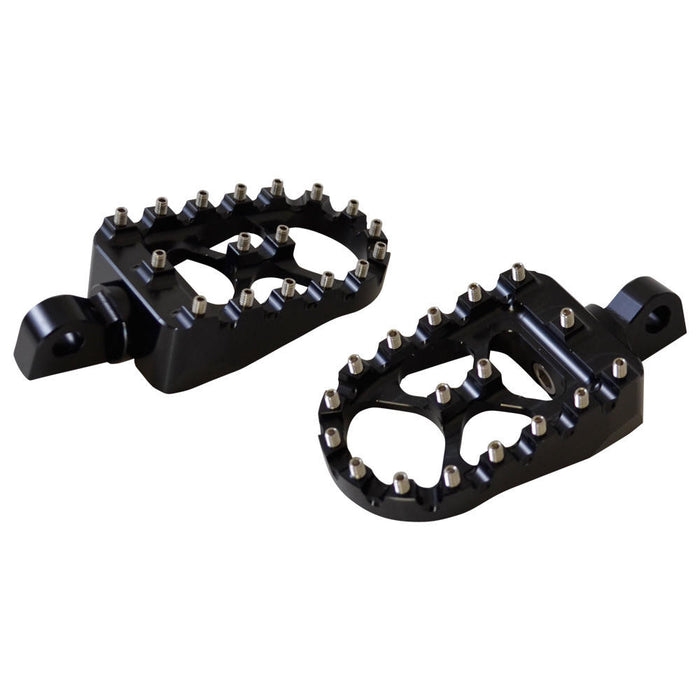 Foot Pegs for Harley -Male Mount - Driver/Passenger - Black