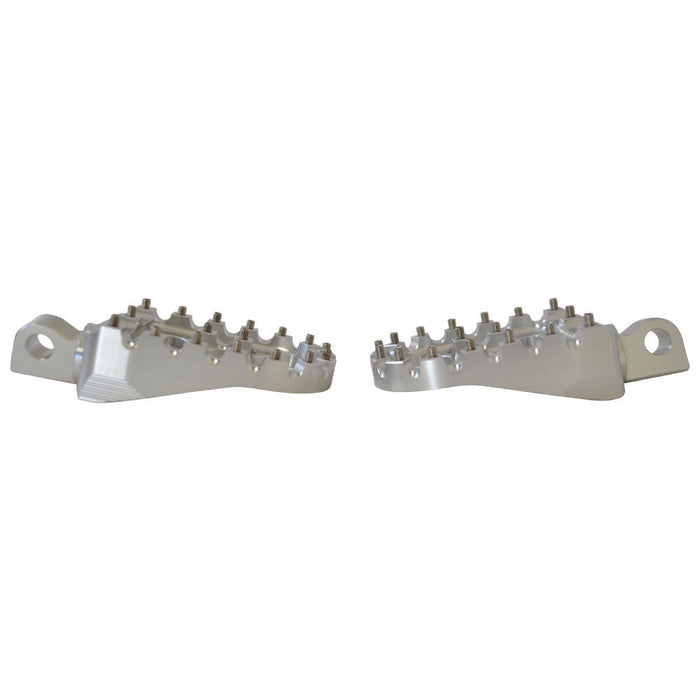 Foot Pegs for Harley -Male Mount - Driver/Passenger - Silver