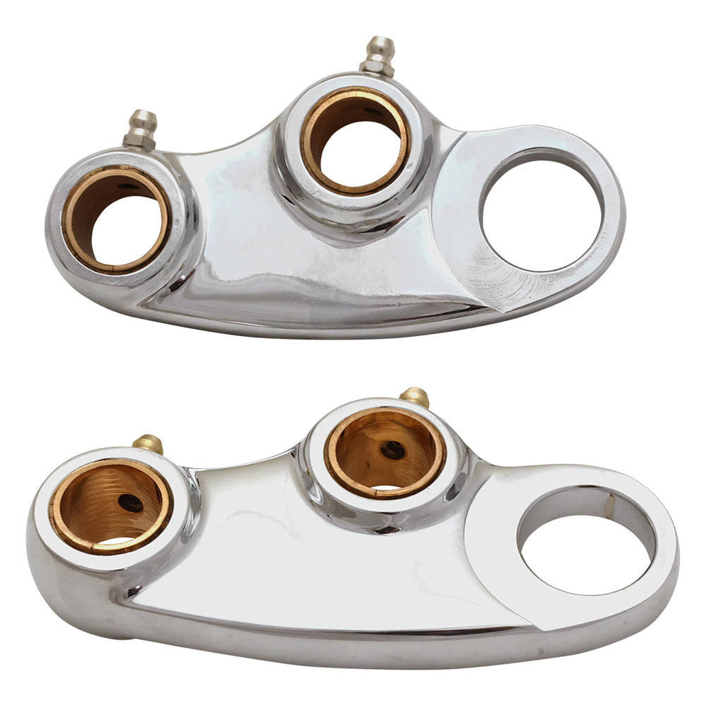 Springer 1" Lower Rocker Set Chrome — Throttle Addiction