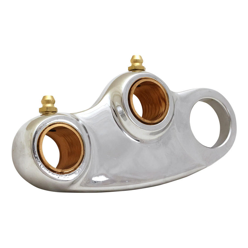 Springer 1" Lower Rocker Set Chrome — Throttle Addiction