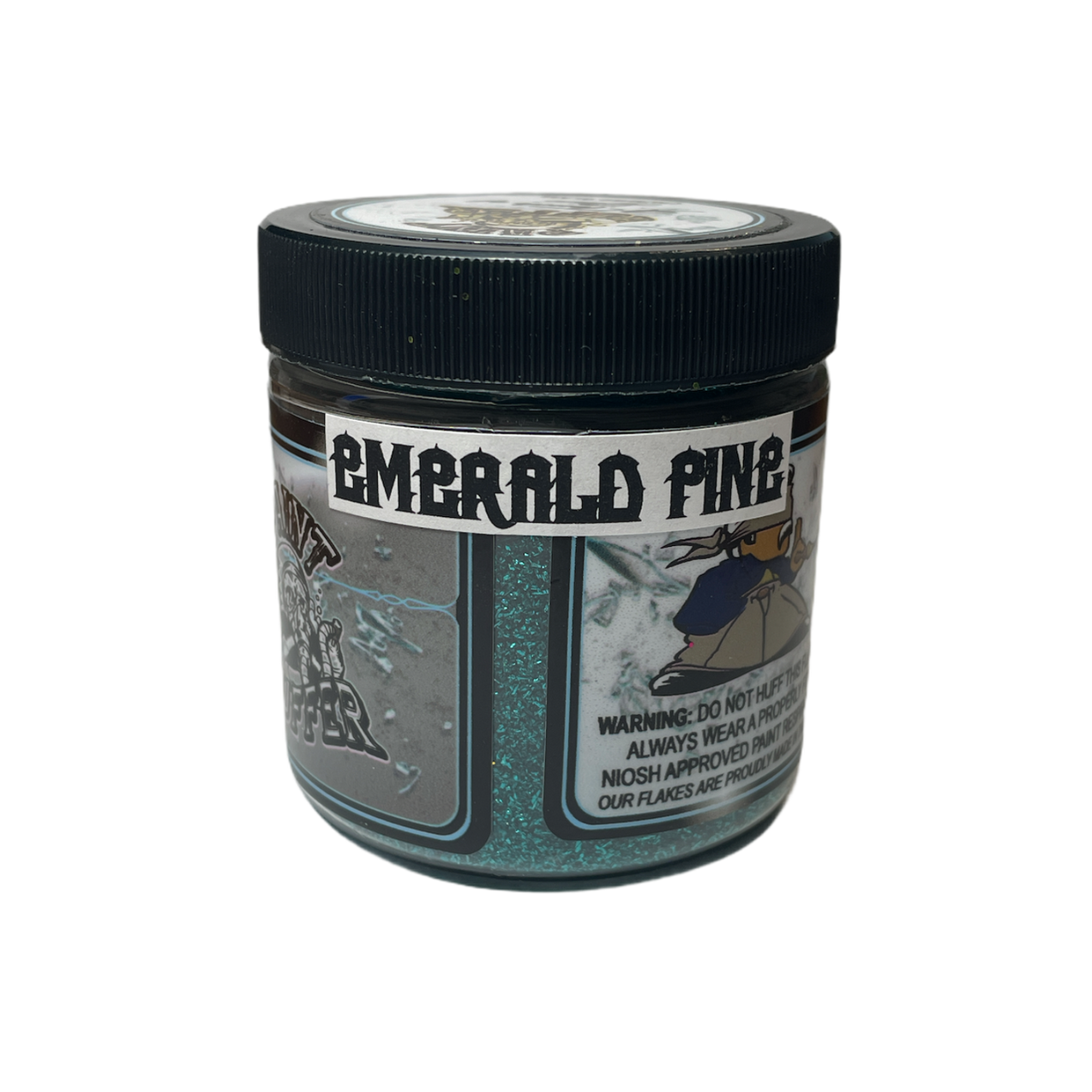 Paint Huffer Metal Flake Crushed Glass Emerald — Throttle Addiction