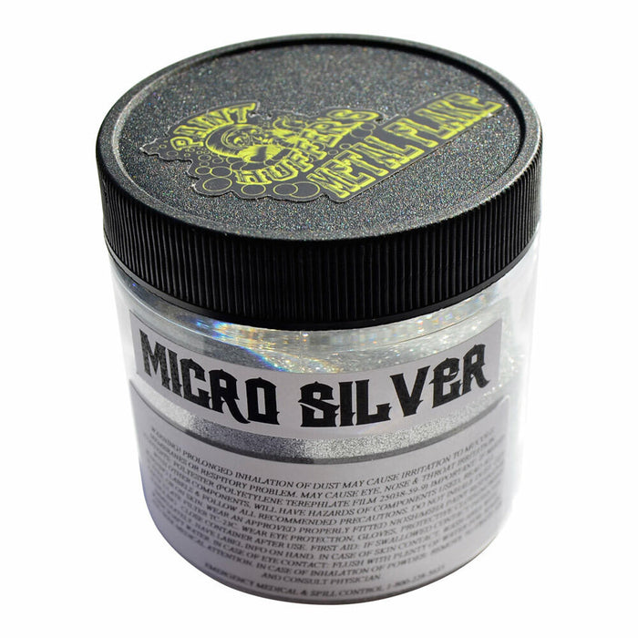 Paint Huffer Metal Flake - Micro Silver