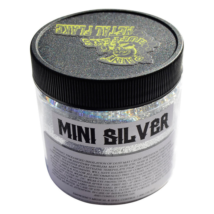 Paint Huffer Metal Flake - Mini Silver