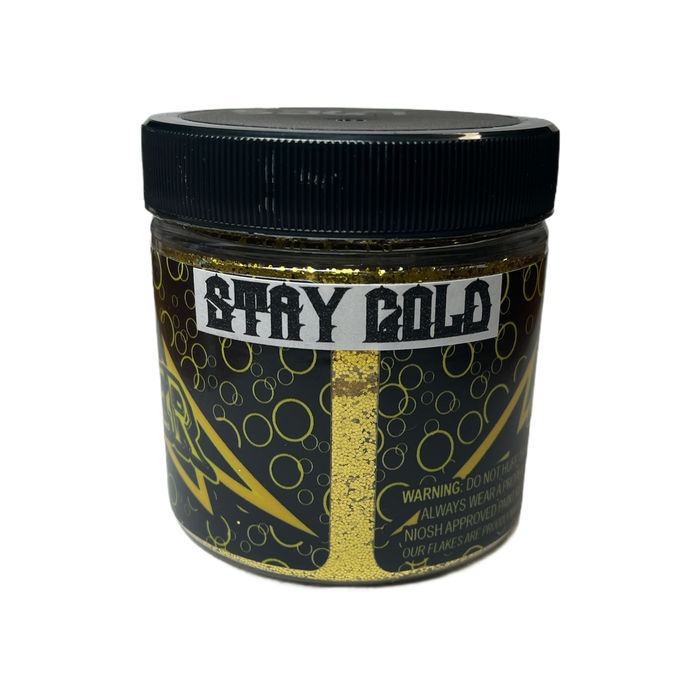 Paint Huffer Metal Flake - Stay Gold